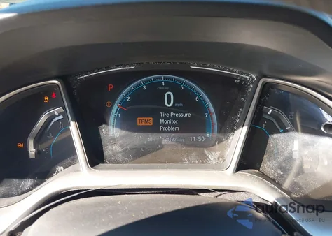 2017 Honda Civic Ex from USA, damaged, VIN 19XFC2F75HE200747